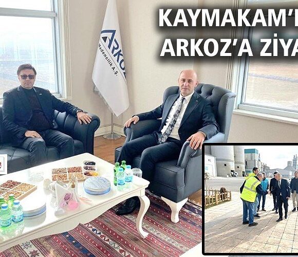 Doğubayazıt Kaymakamı Murat Ekinci, ARKOZ Madencilik’in İlçede bulunan Çimento Fabrikasını ziyaret ederek incelemelerde bulunup, Fabrika Genel Müdürü Dr. Cengiz Çelik’ten 