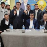 DOĞUBAYAZIT’TA AK KADROLAR SEÇİM İRTİBAT BÜROSUNUN AÇILIŞINI YAPTI