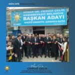 DOĞUBAYAZIT’TA AK KADROLAR SEÇİM İRTİBAT BÜROSUNUN AÇILIŞINI YAPTI